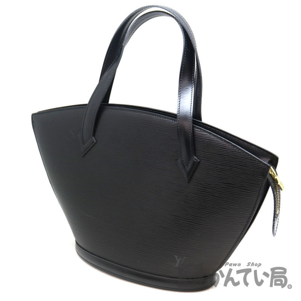 Louis Vuitton Saint Jacques Shoulder Bag Epi Leather Noir Black